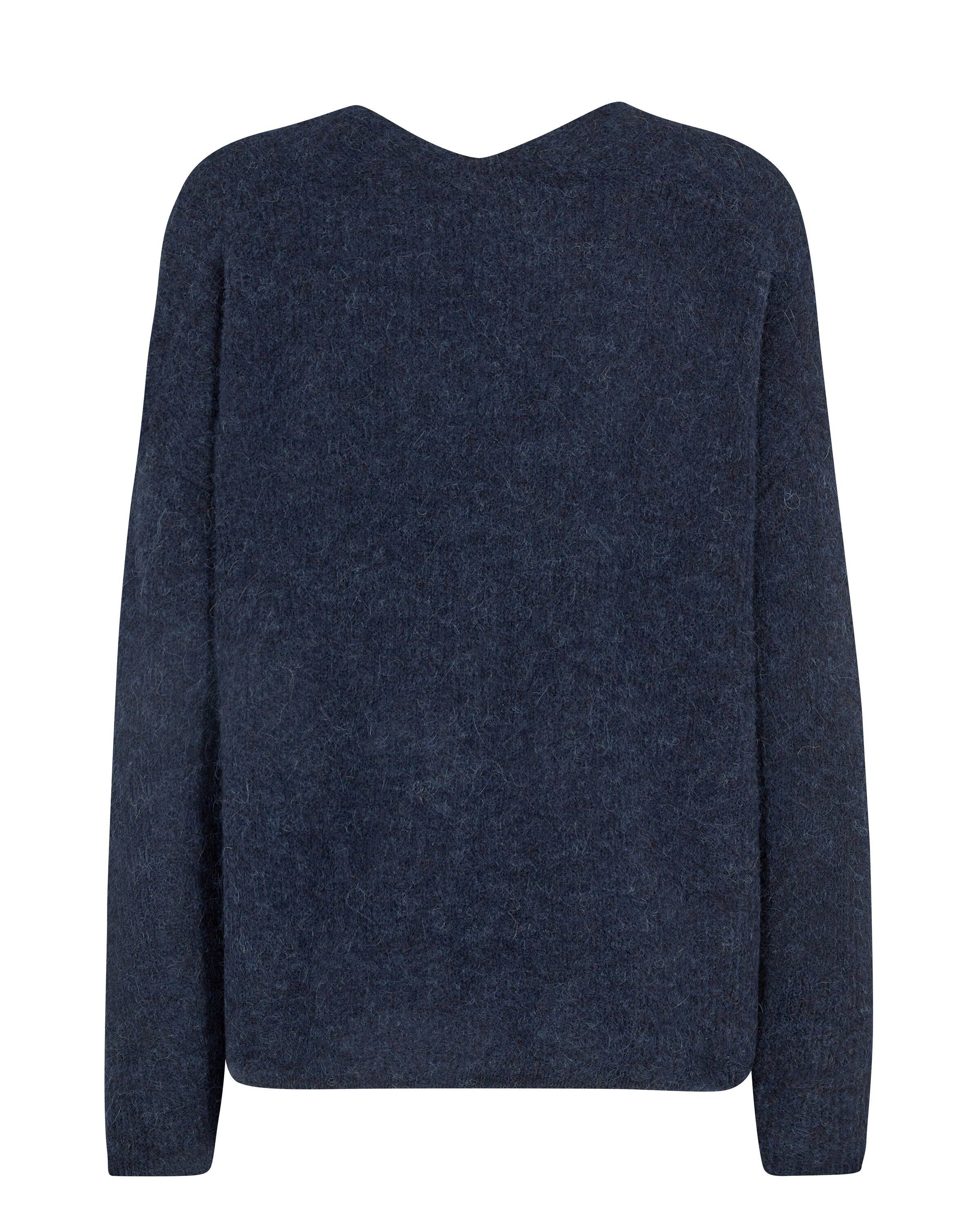 Mos Mosh V-Ausschnitt-Pullover (1-tlg) Plain/ohne Details günstig online kaufen