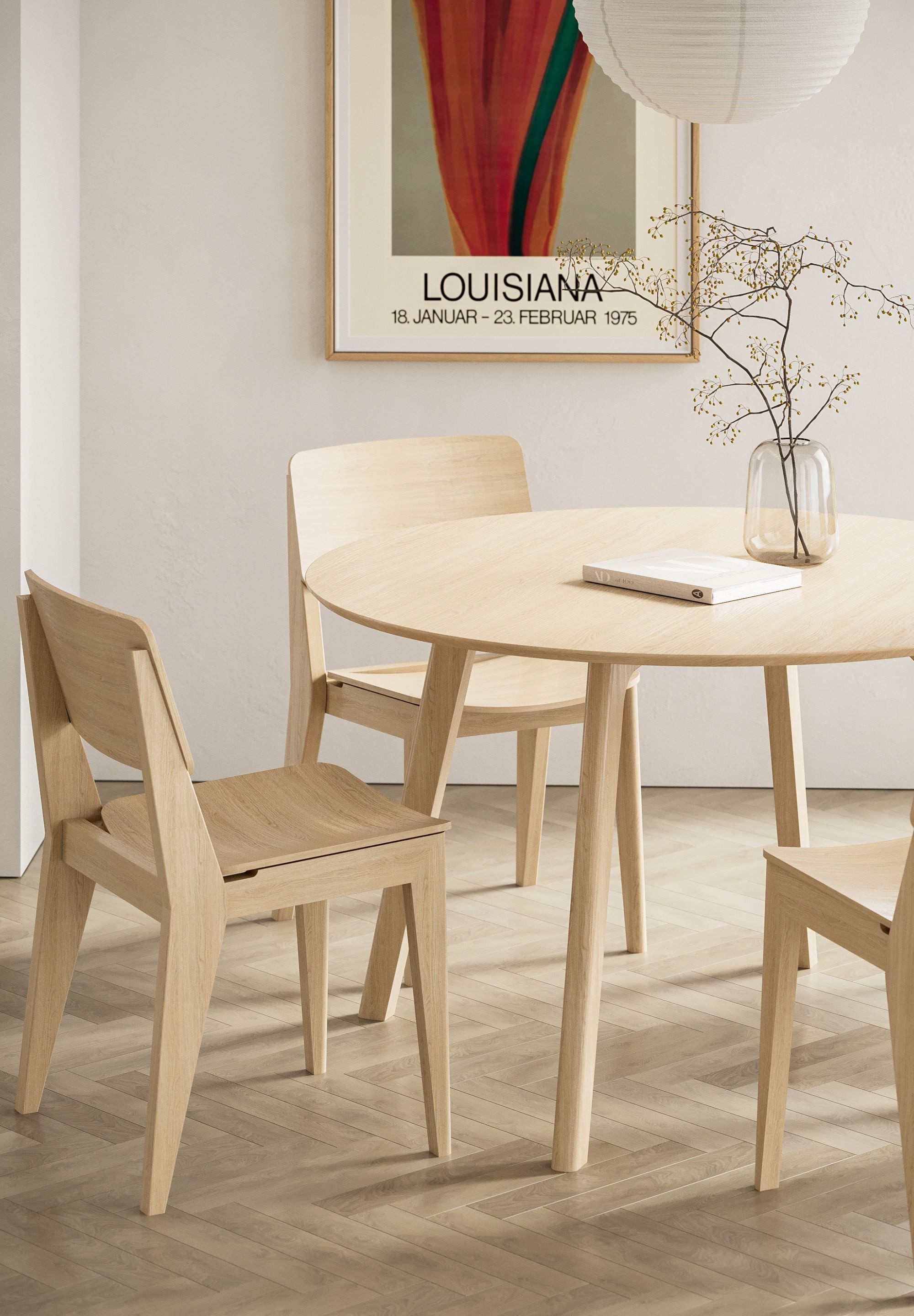 Cinas Esszimmerstuhl Elvo, Dezente Retro-Anmutung, robuste Ausführung, wohnlicher Ausdruck