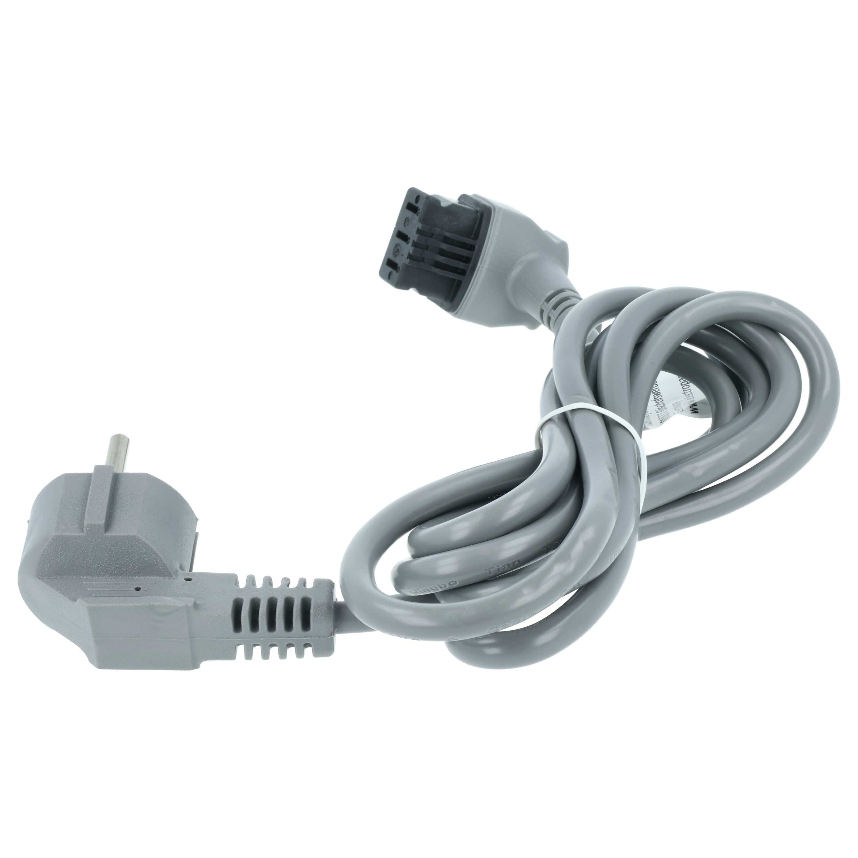 vhbw passend für Bosch SMU65M05, SMU63M15, SMU65M02, SMU60M02, SMU60M25 Stromkabel, (175.0 cm)