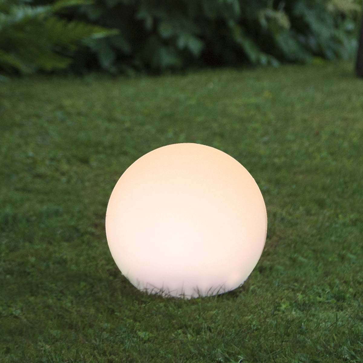 STAR TRADING LED Solarleuchte Solar-Kugel-Leuchte GLOBY Ø25/30cm, 2er Set ww