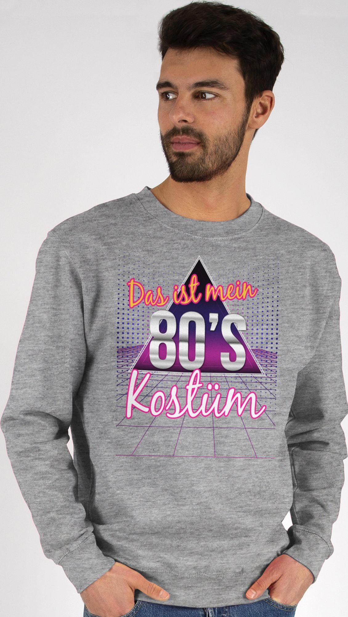 Sweatshirt Das ist mein 80er Jahre Kostüm 80s I 80iger Jahre retro Fastnacht I Fa