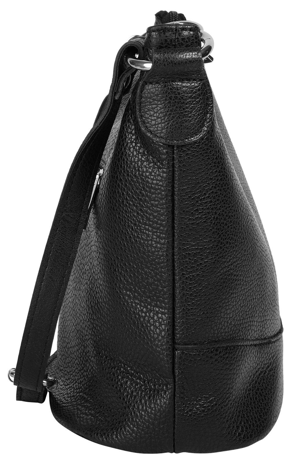 Cluty Umhängetasche CLUTY Damen echt Leder, Made in Italy, echt Leder, Made in Italy – Bild 5 von 5