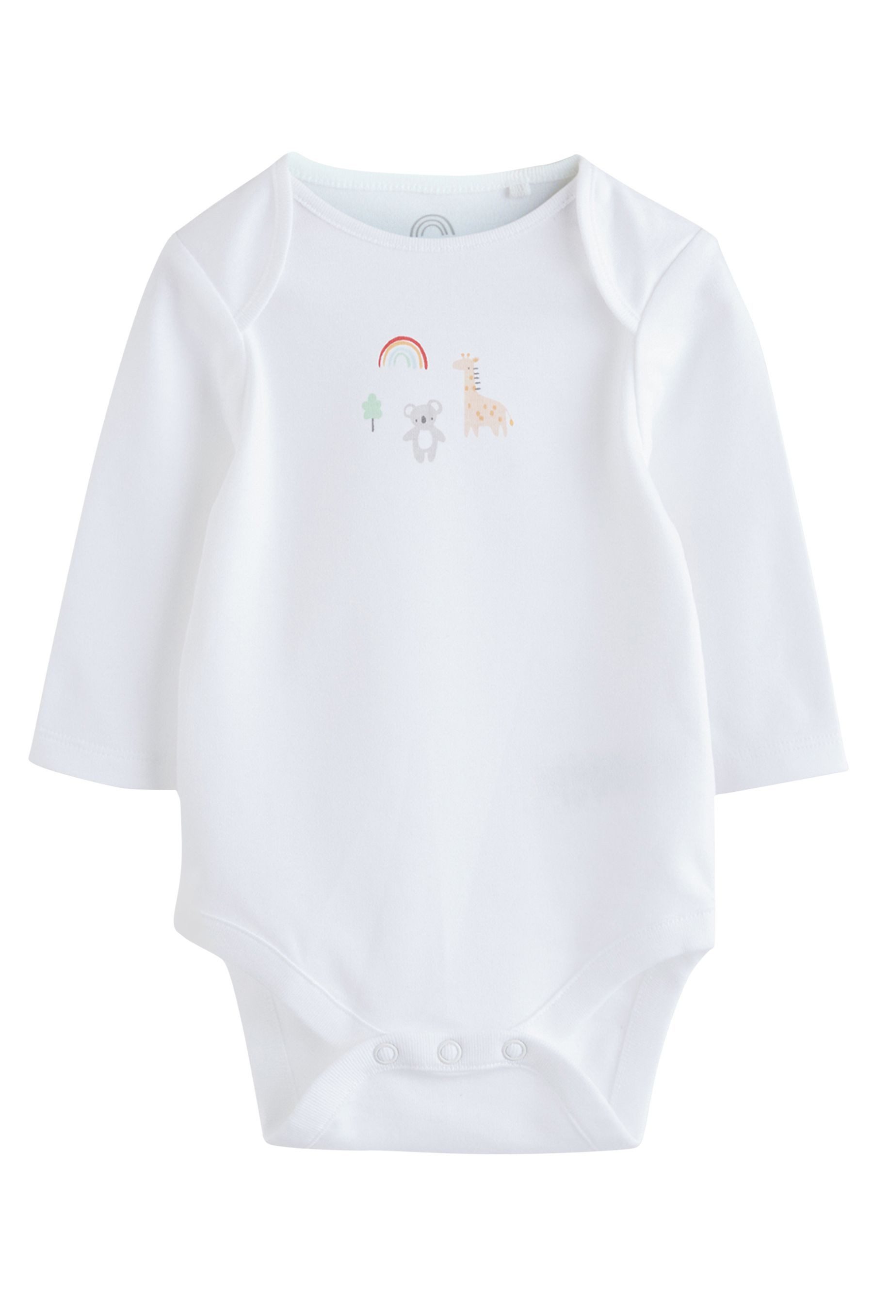 Next Langarmbody Langärmelige Baby Bodysuits, 7er-Pack (7-tlg)
