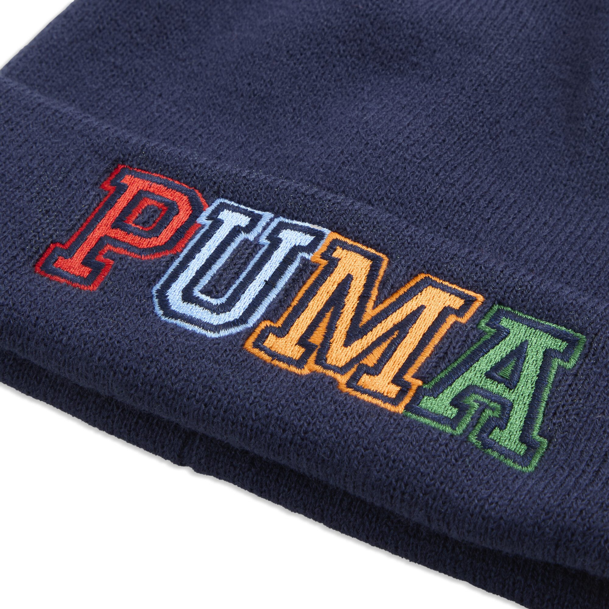 PUMA Beanie Pom Pom Beanie mit mittelhoher Krone Jugendliche – Bild 4 von 4