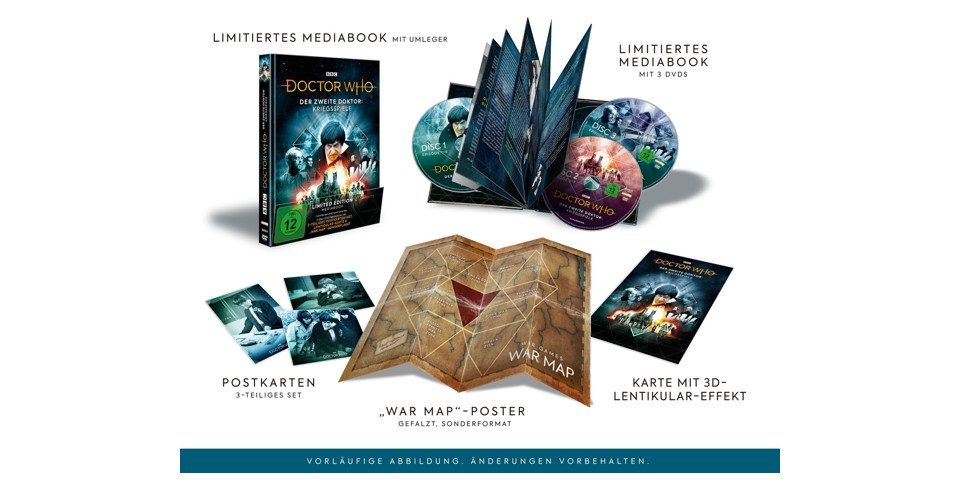 DVD Doctor Who - 2. Doktor: Kriegsspiele (Mediabook)