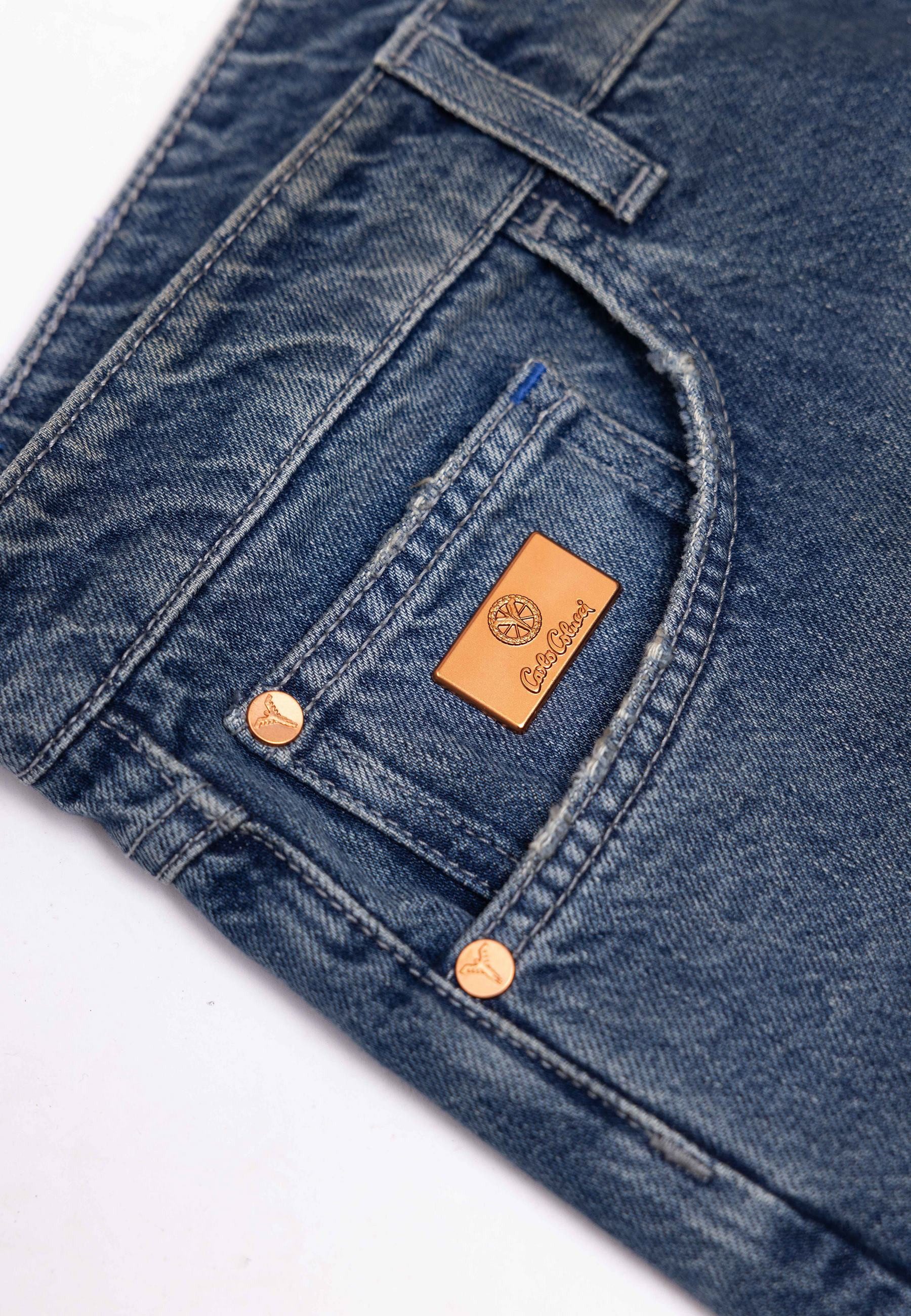 CARLO COLUCCI 5-Pocket-Jeans BRONX