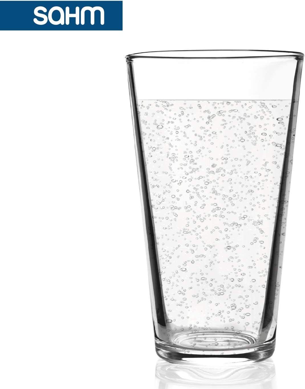 SAHM Latte-Macchiato-Glas Latte Macchiato Gläser Set 6 STK - Kaffee Latte Gläser, Edles Glas, 100% recycelbar