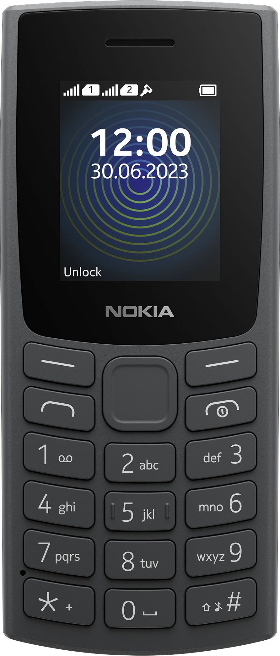 Nokia 110 2G cm/1,77 Handy Zoll, (2023) (4,5 0,02 Speicherplatz) GB