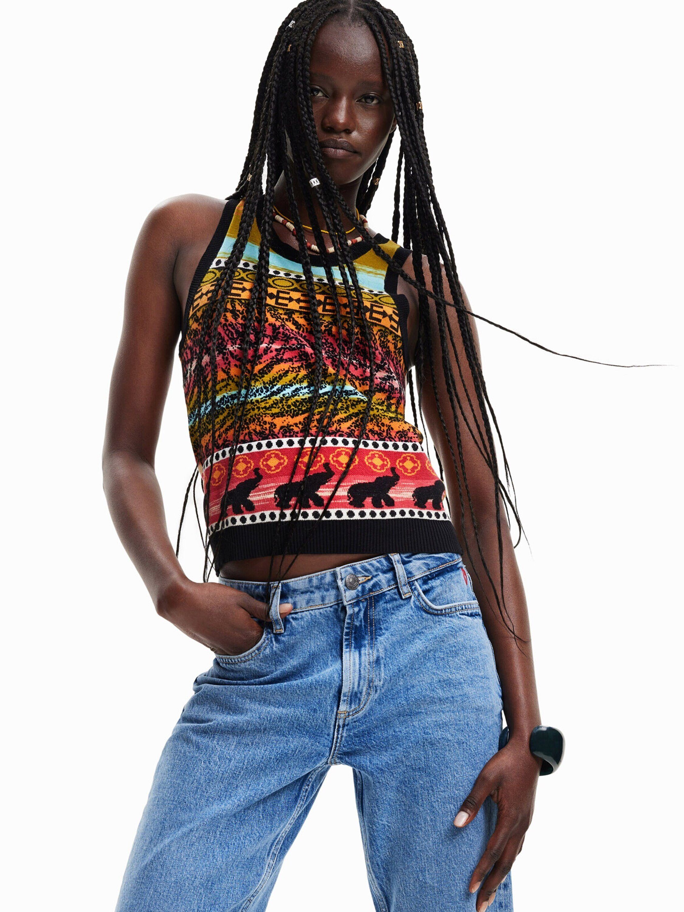 Desigual Stricktop XENIA Plain/ohne Details