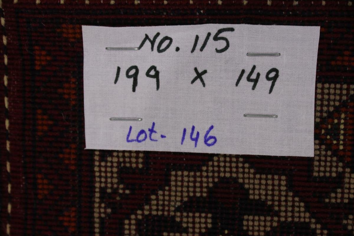 Höhe: Orientteppich 6 rechteckig, Trading, mm 148x198 Handgeknüpfter Belgique Khal Nain Orientteppich, Mohammadi