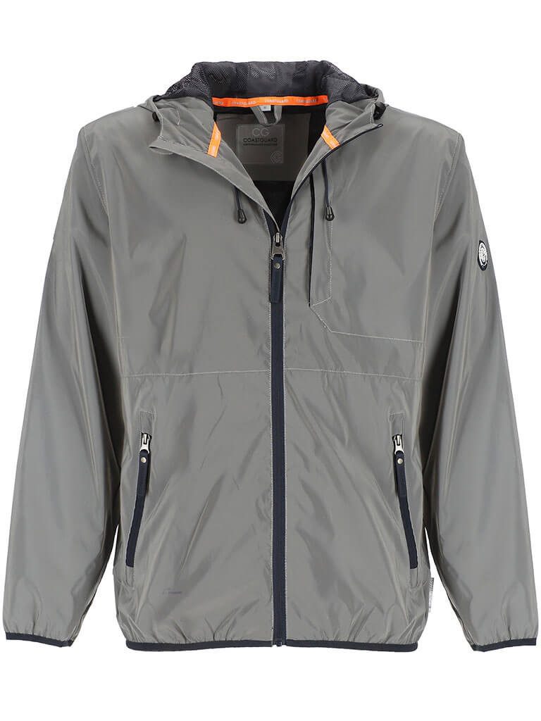 Coastguard Kurzjacke 62532 Herren Jacke Reflektierend mit Kapuze - Reflektierende Outdoor-Jacke