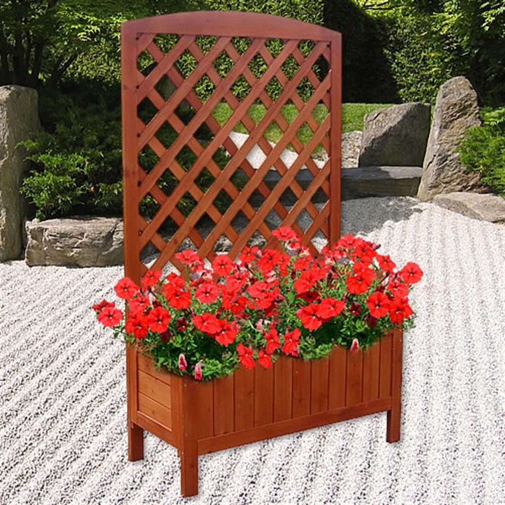 Mucola Blumenkasten Blumenkasten Rankkasten Rankgitter Rankhilfe günstig online kaufen