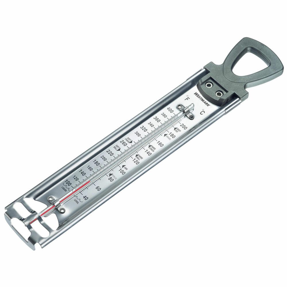 WESTMARK Kochthermometer für Zucker, Einmachhilfe für Marmeladen und Früchte