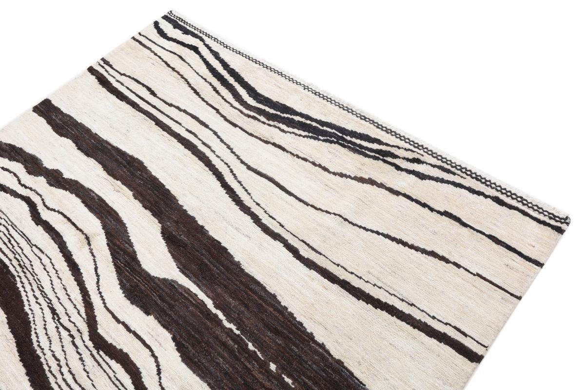 Moderner Handgeknüpfter rechteckig, 20 Orientteppich Ela Berber Nain Höhe: Trading, Design 197x202 Orientteppich, mm