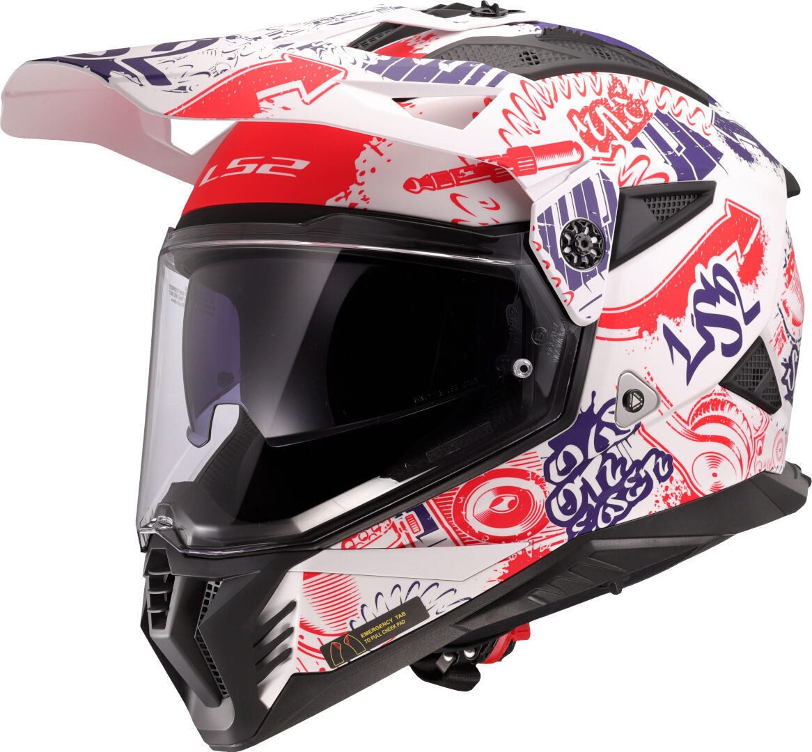 Motocrosshelm MX702 Pioneer II Fantasy Motocross Helm