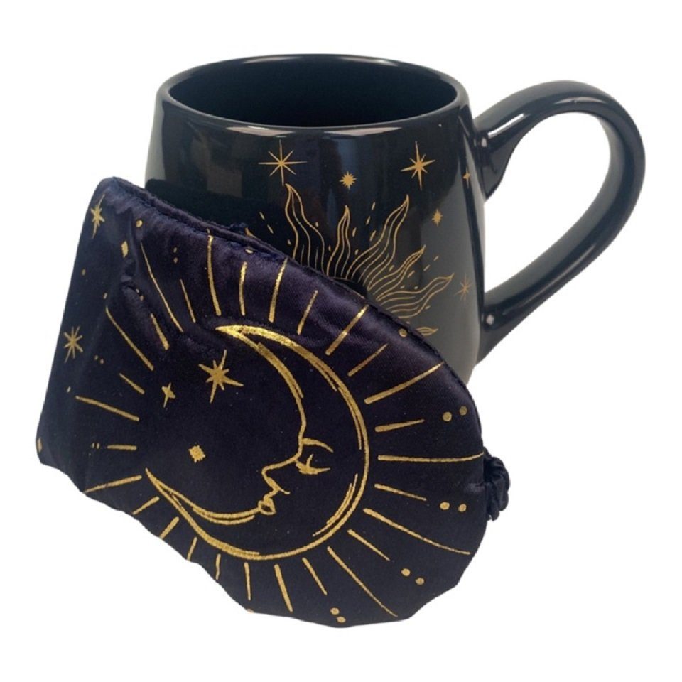 Capelli New York Tasse Geschenkset aus Tasse und Schlafmaske