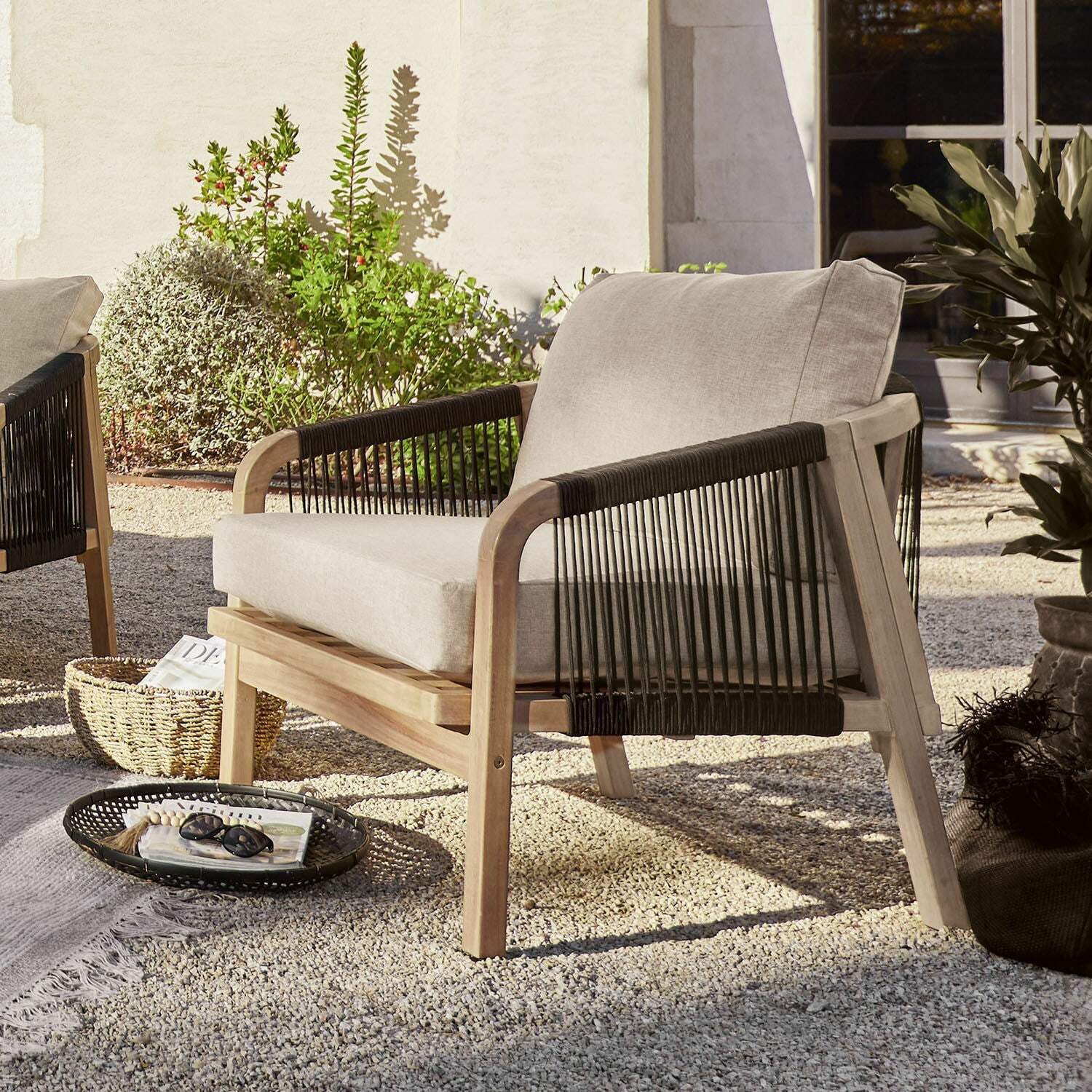 Mirabeau Gartensessel Кресла FSC®-100% Shreveport braun/beige