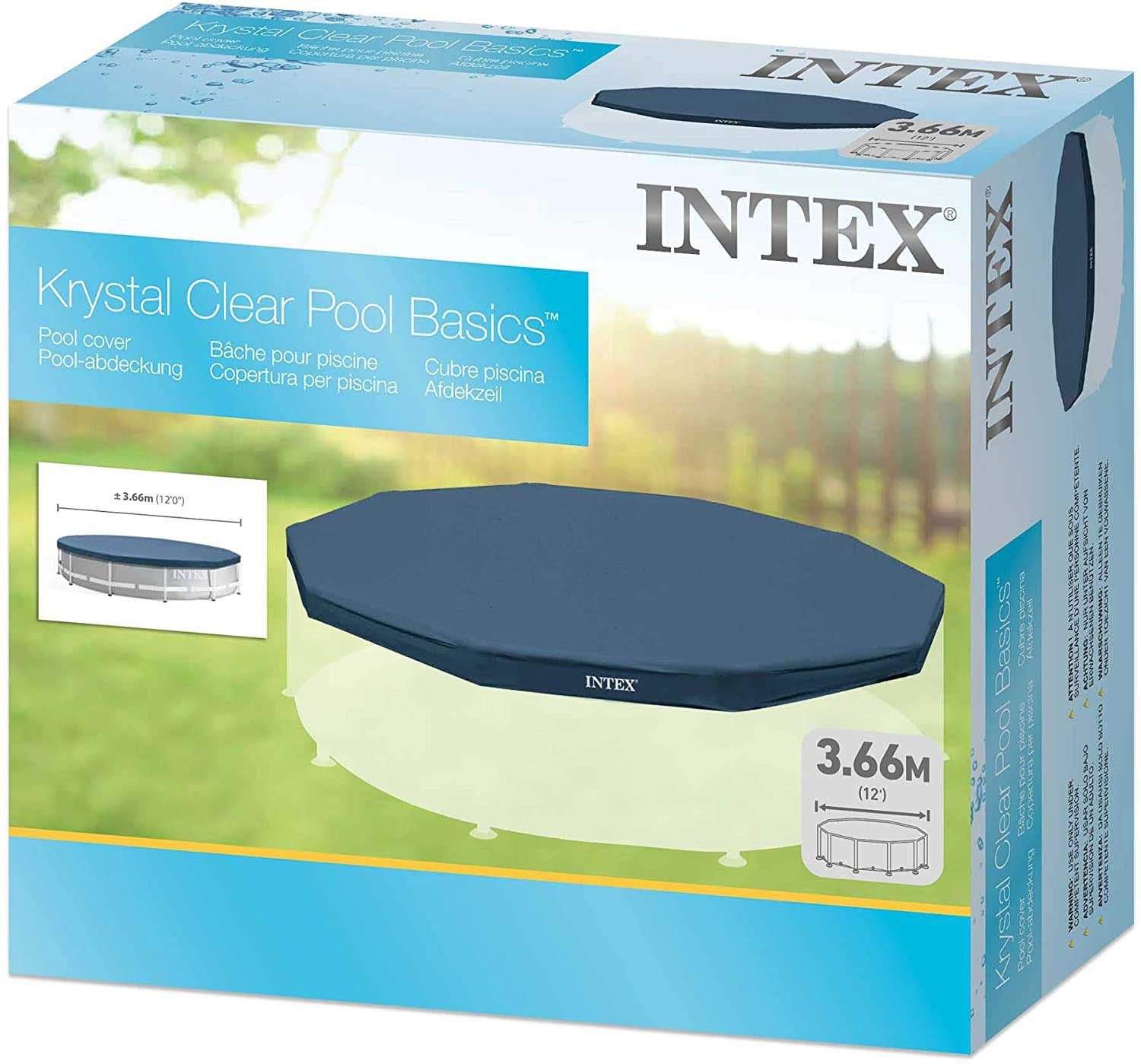 Intex Pool-Abdeckplane Intex 28031 - 3.66M X 25CM ROUND POOL COVER