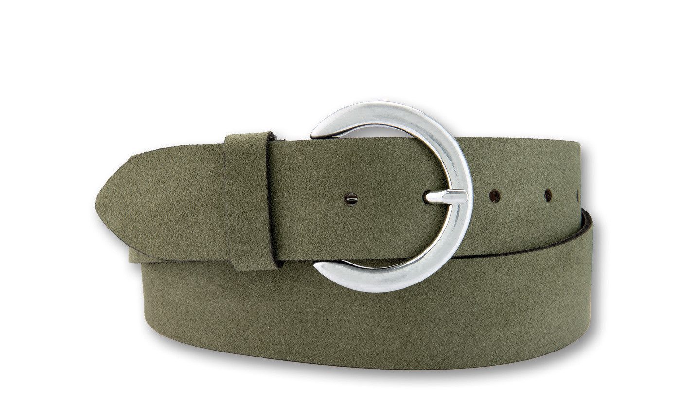 BERND GÖTZ Taillengürtel Taillengürtel in samtigem Velours mit Designschließe