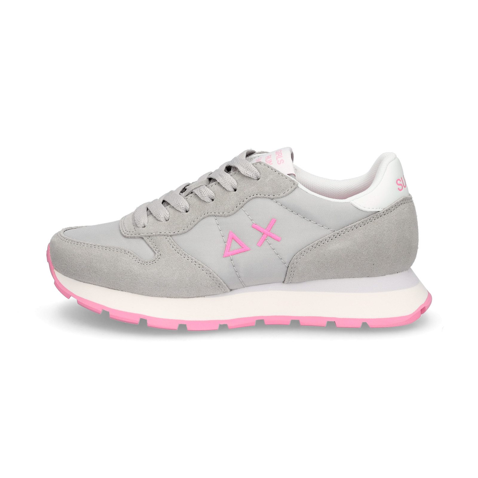 SUN 68 Sun68 Damen Sneaker Ally Solid Nylon grau Sneaker