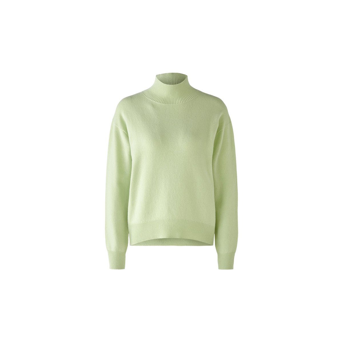 Oui Strickpullover hell-grün (1-tlg) light green