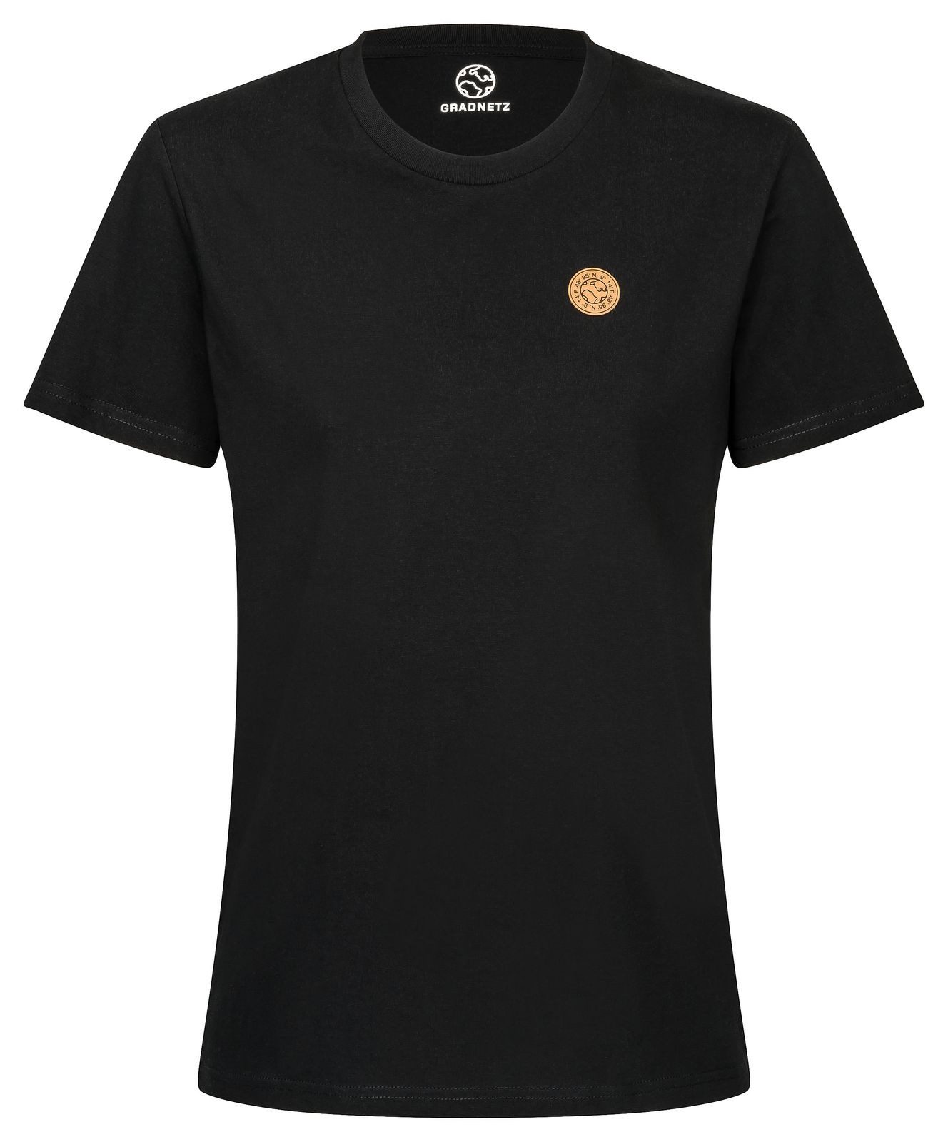 Gradnetz T-Shirt basic leather unisex 100% Biobaumwolle nachhaltig & fair
