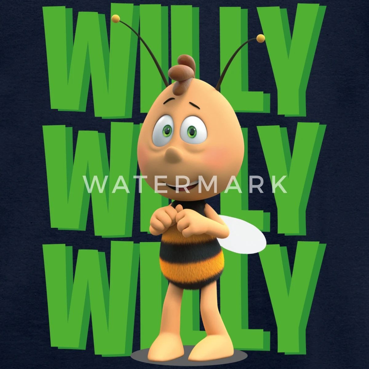 Spreadshirt T-Shirt Die Biene Maja 3 Das Geheime Königreich Film Willi Kinder T-Shirt (1-tlg)