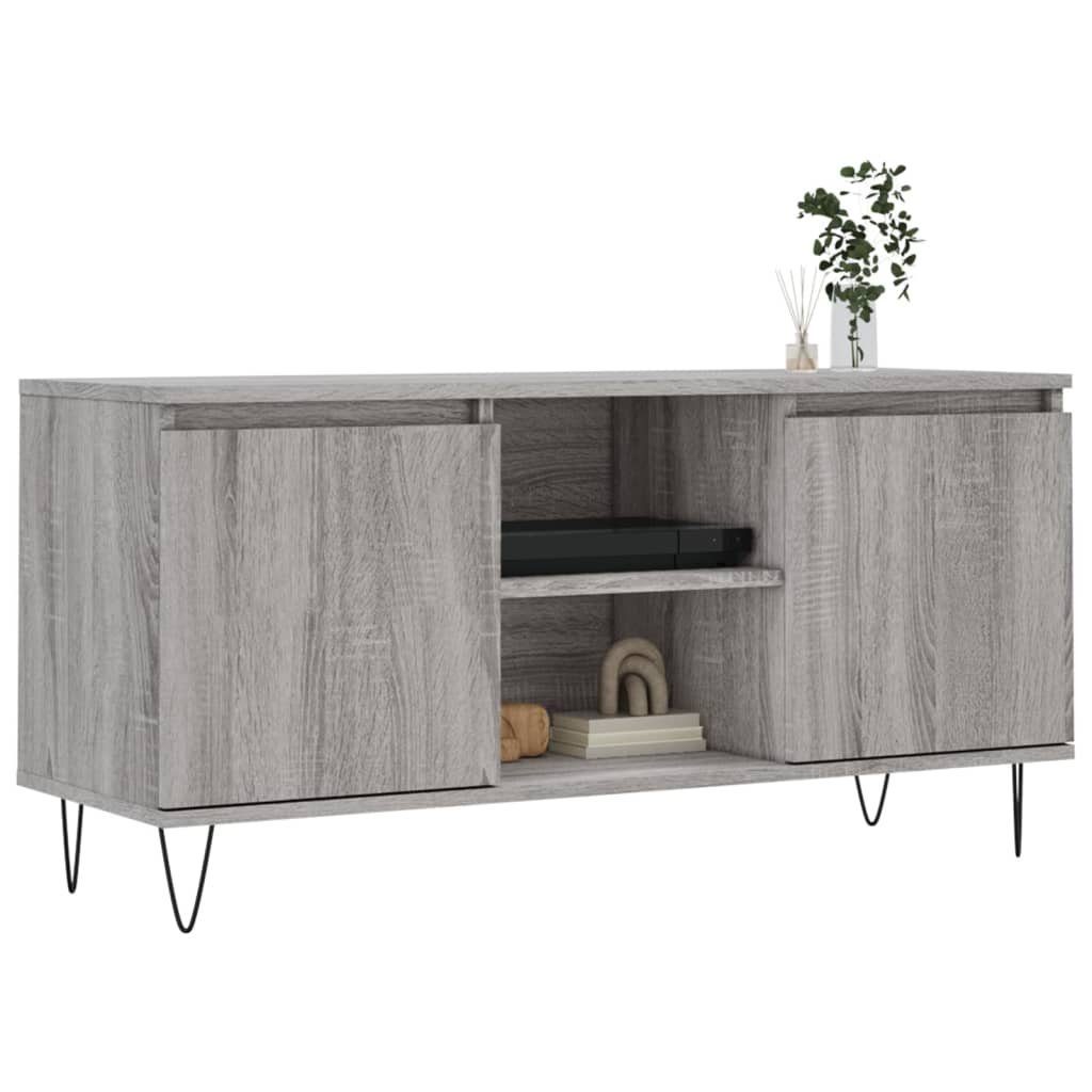 vidaXL TV-Schrank TV-Schrank Grau Sonoma 104x35x50 günstig online kaufen