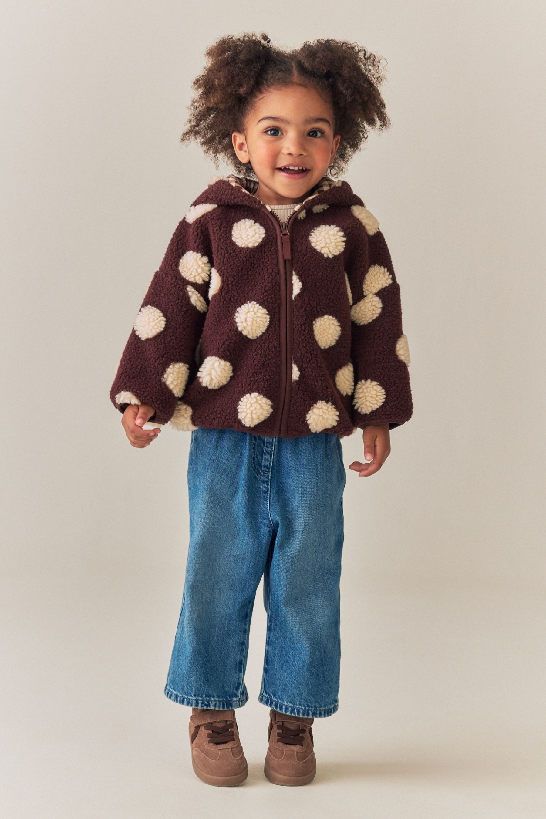 Next Fleecejacke Fleece mit durchgehendem Reißverschluss (1-St) – Bild 4 von 5