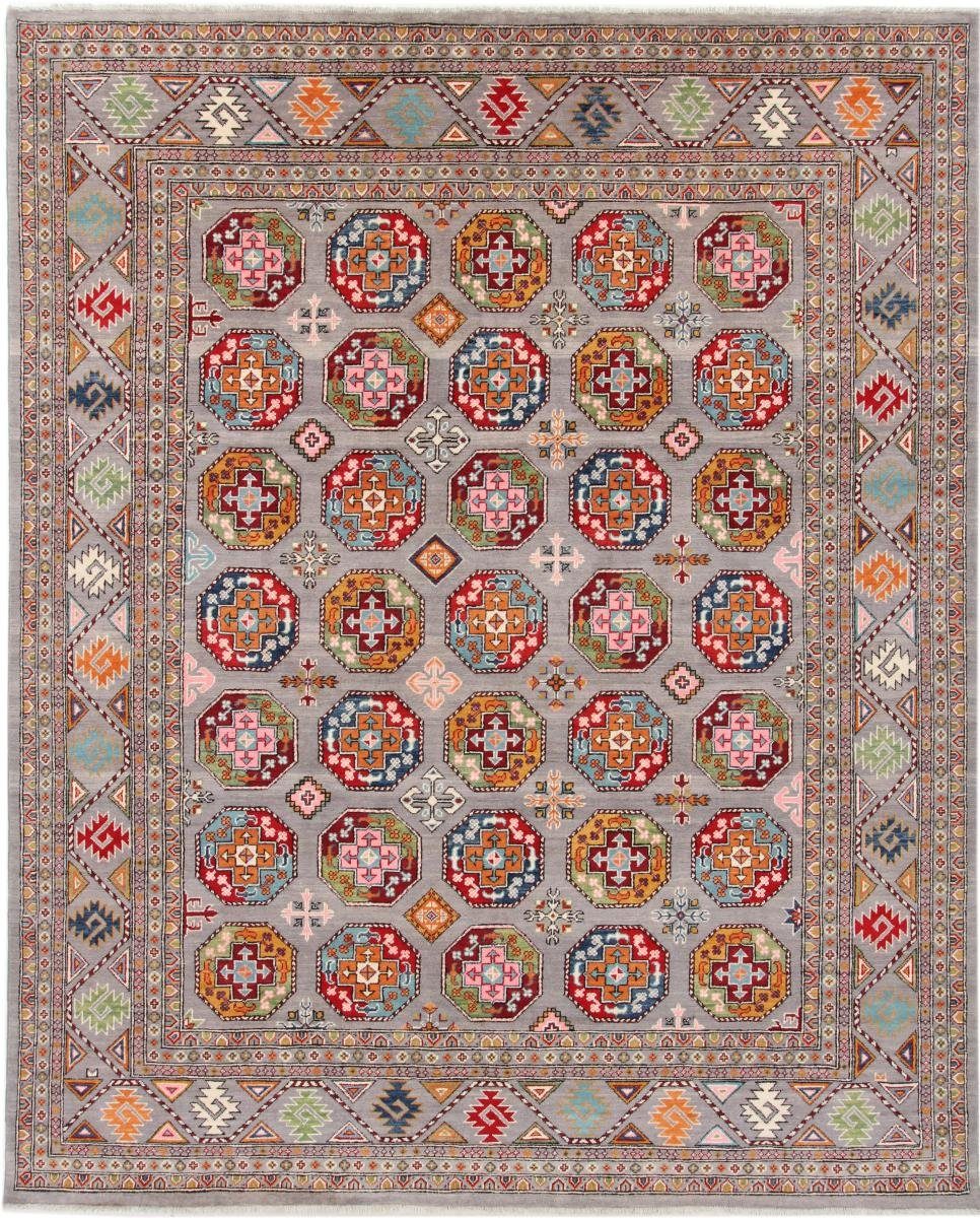 Orientteppich Kazak 248x304 Handgeknüpfter Orientteppich, Nain Trading, rechteckig, Höhe: 5 mm