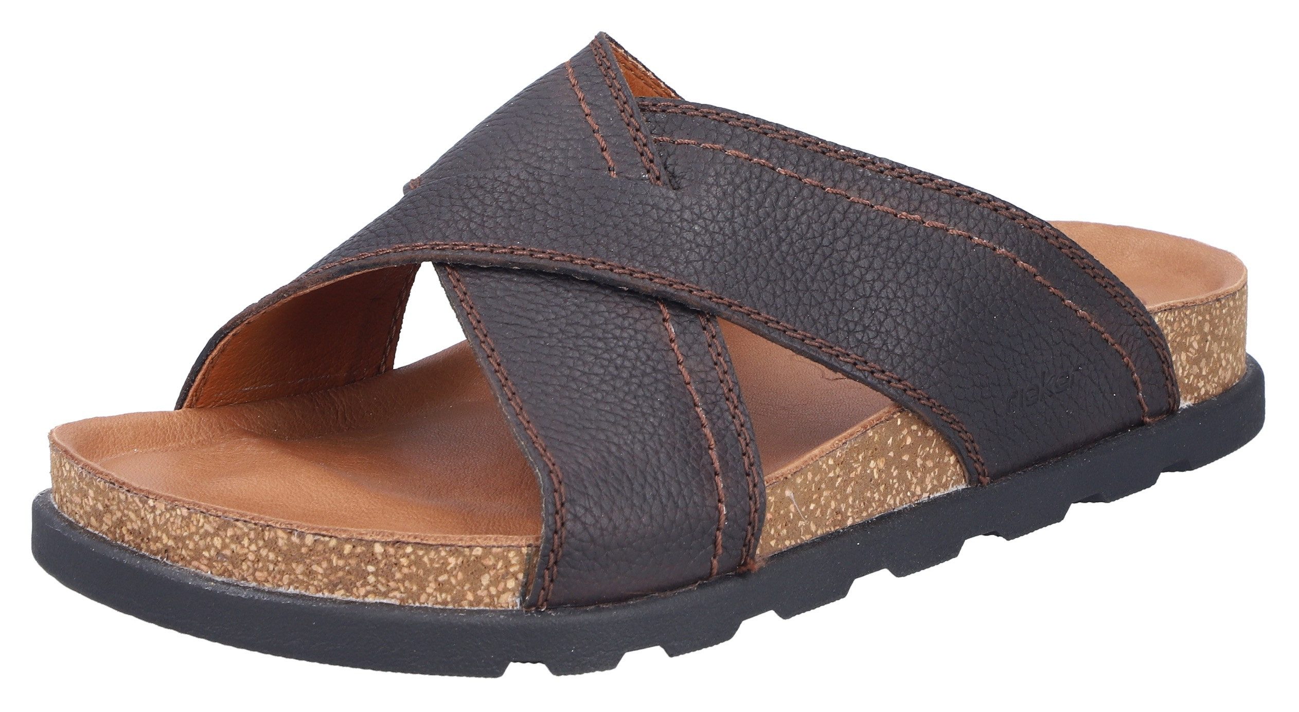 Rieker Pantolette, Sommerschuh, Strandschuh, Hausschuh mit Fußbett günstig online kaufen