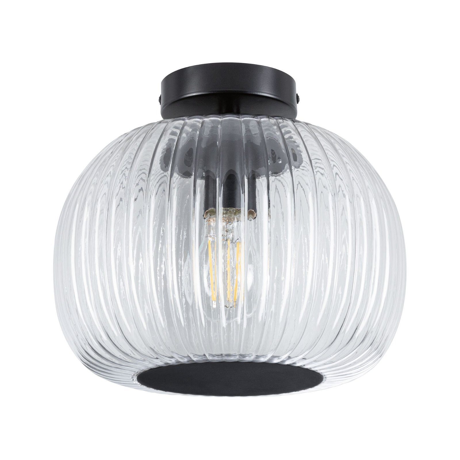 Paulmann Deckenleuchte Ruya IP44 E27 230V max. 60W Glas, ohne Leuchtmittel