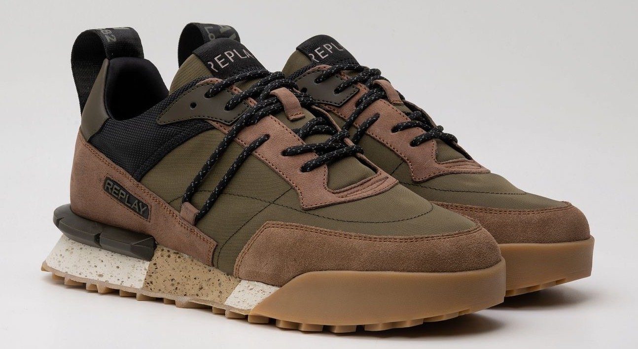 Replay FIELD JUPITER X Sneaker mit Anziehlasche, Freizeitschuh, Halbschuh, Schnürschuh