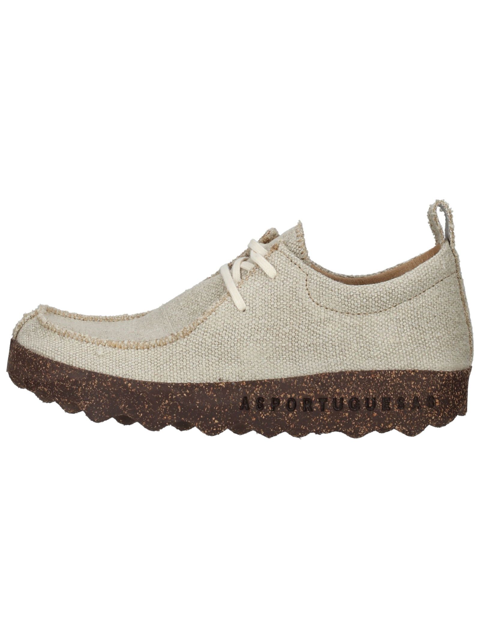 Asportuguesas Halbschuhe Naturfaser . Schnürschuh