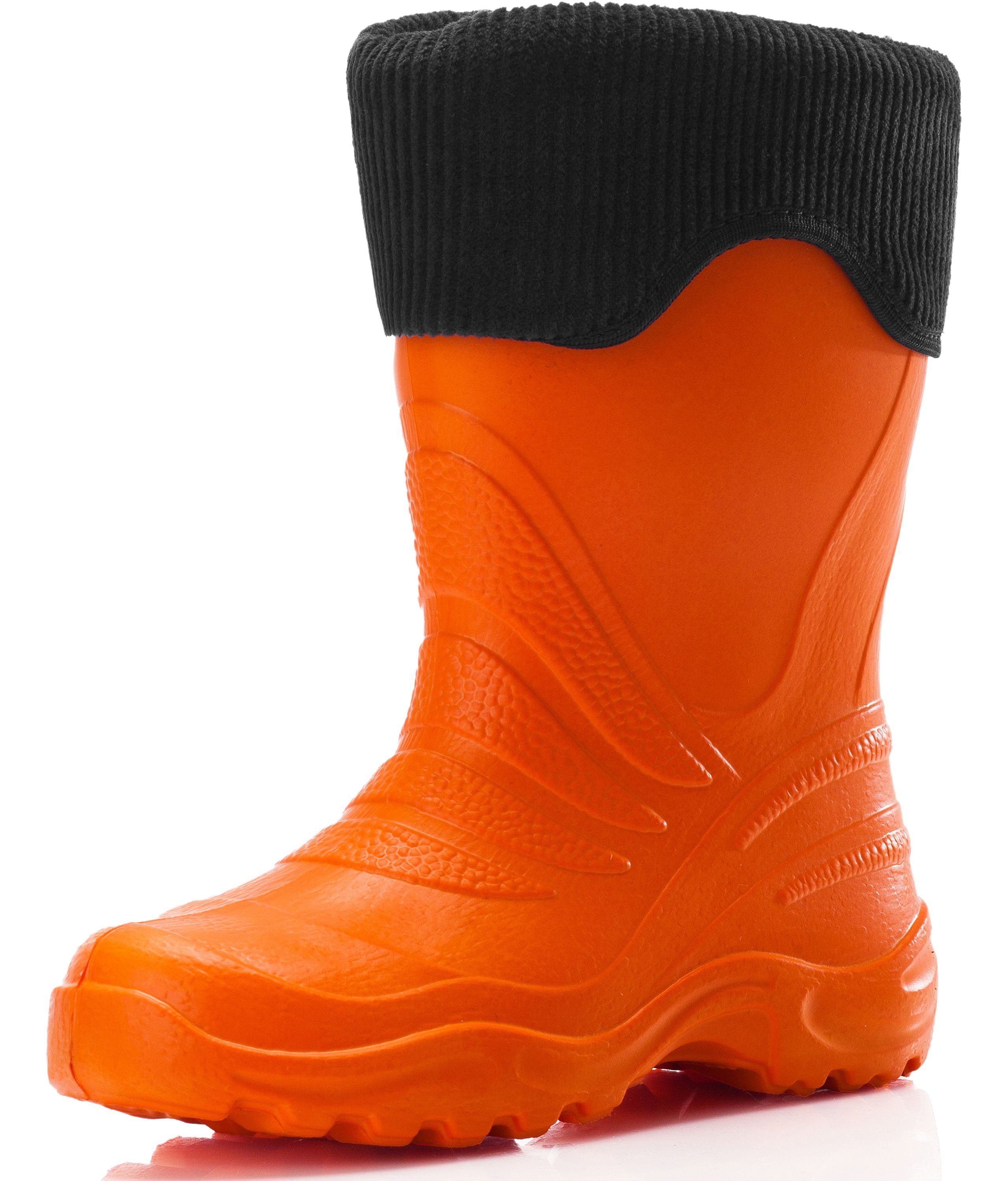 Ladeheid Regenstiefel in verschiedenen Farben LA-861 Gummistiefel Kinder gefüttert und federleicht