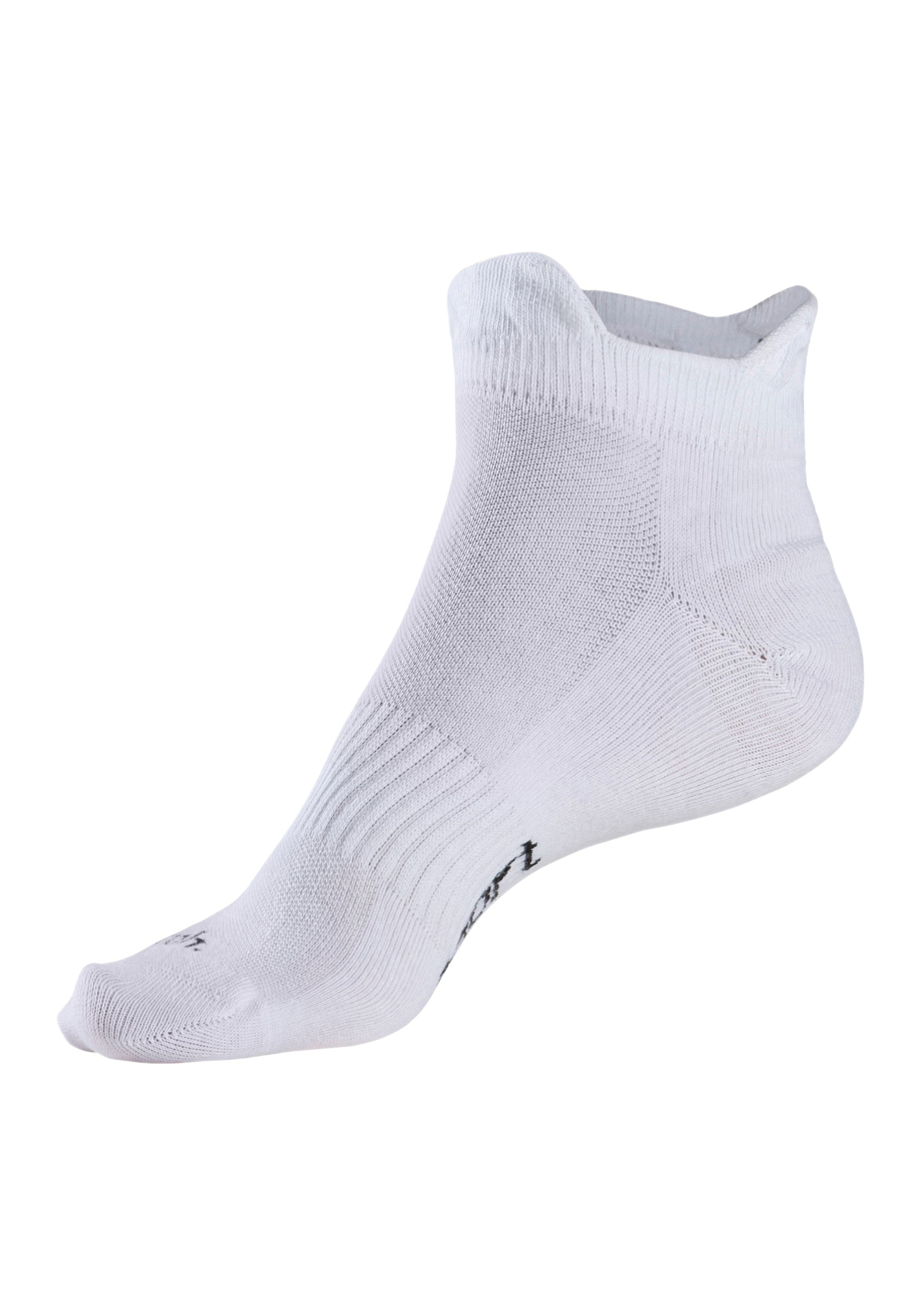 Bench. Sneakersocken (Packung, 6-Paar) mit feiner Mesh Konstruktion und Mittelfußgummi