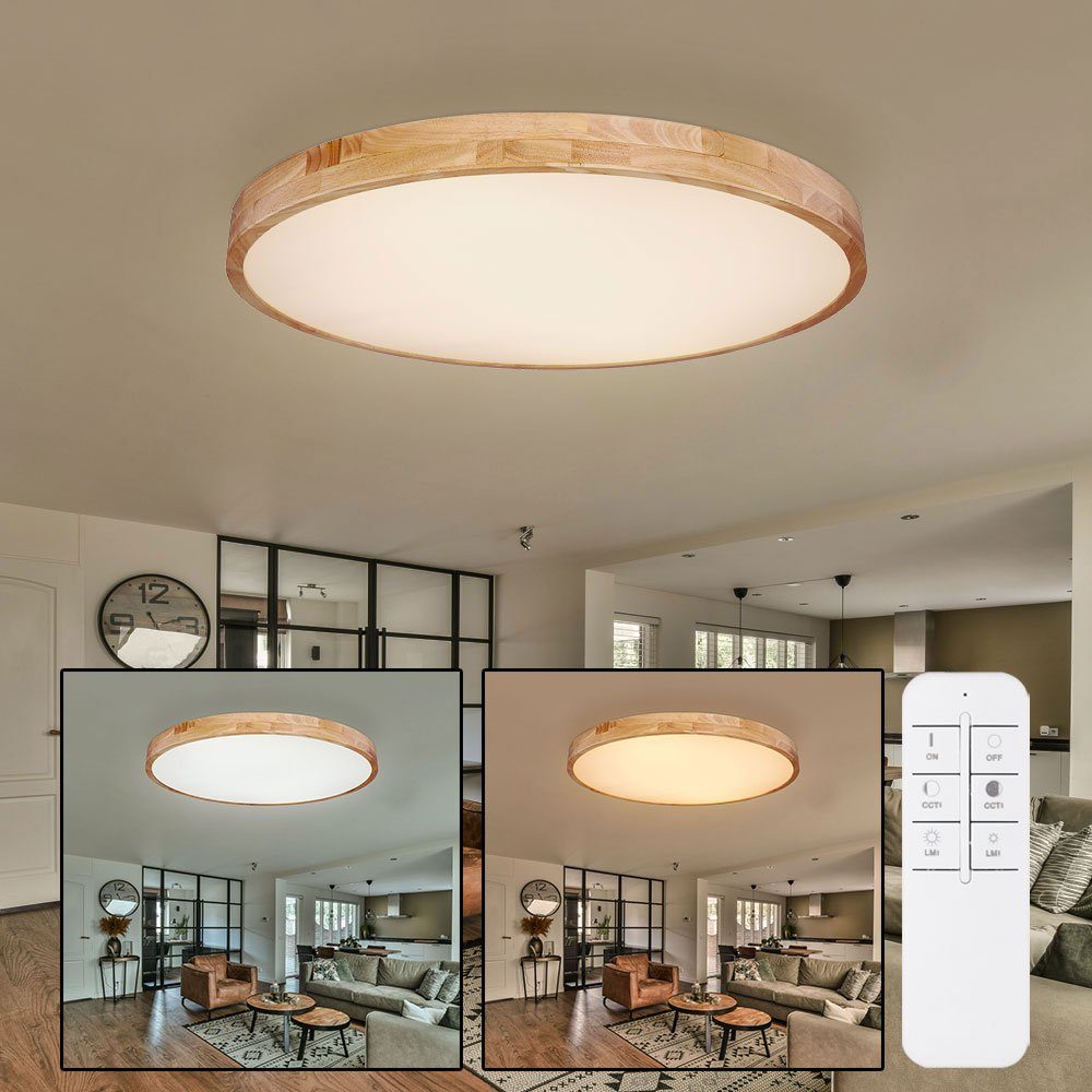 GLOBO LIGHTING LED Deckenleuchte, LED-Leuchtmittel fest verbaut, Warmweiß, günstig online kaufen