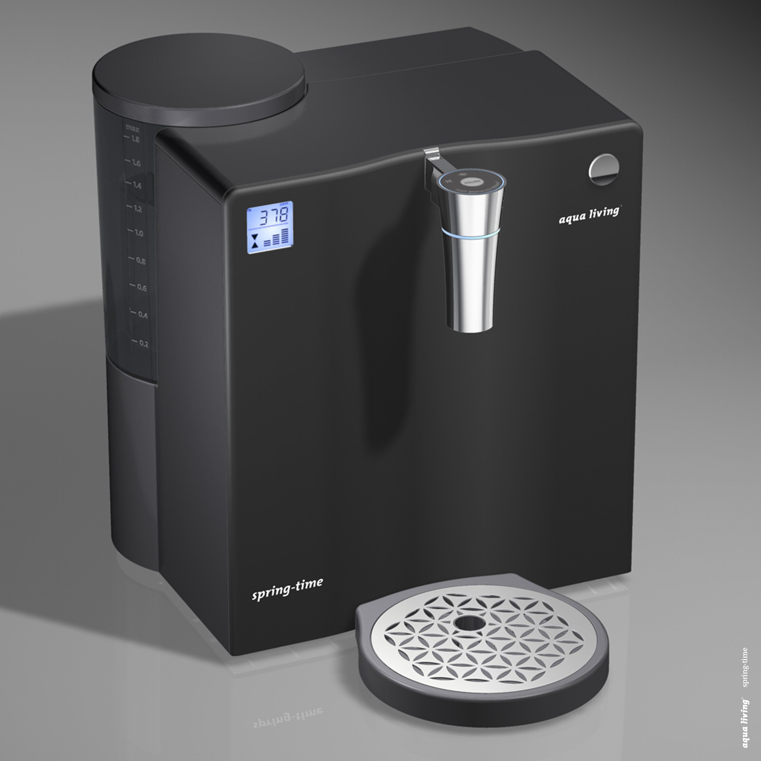 Aqua Living Wasserfilter Aqua Living spring-time H2 PREMIUM 2.0 Wasserfilter