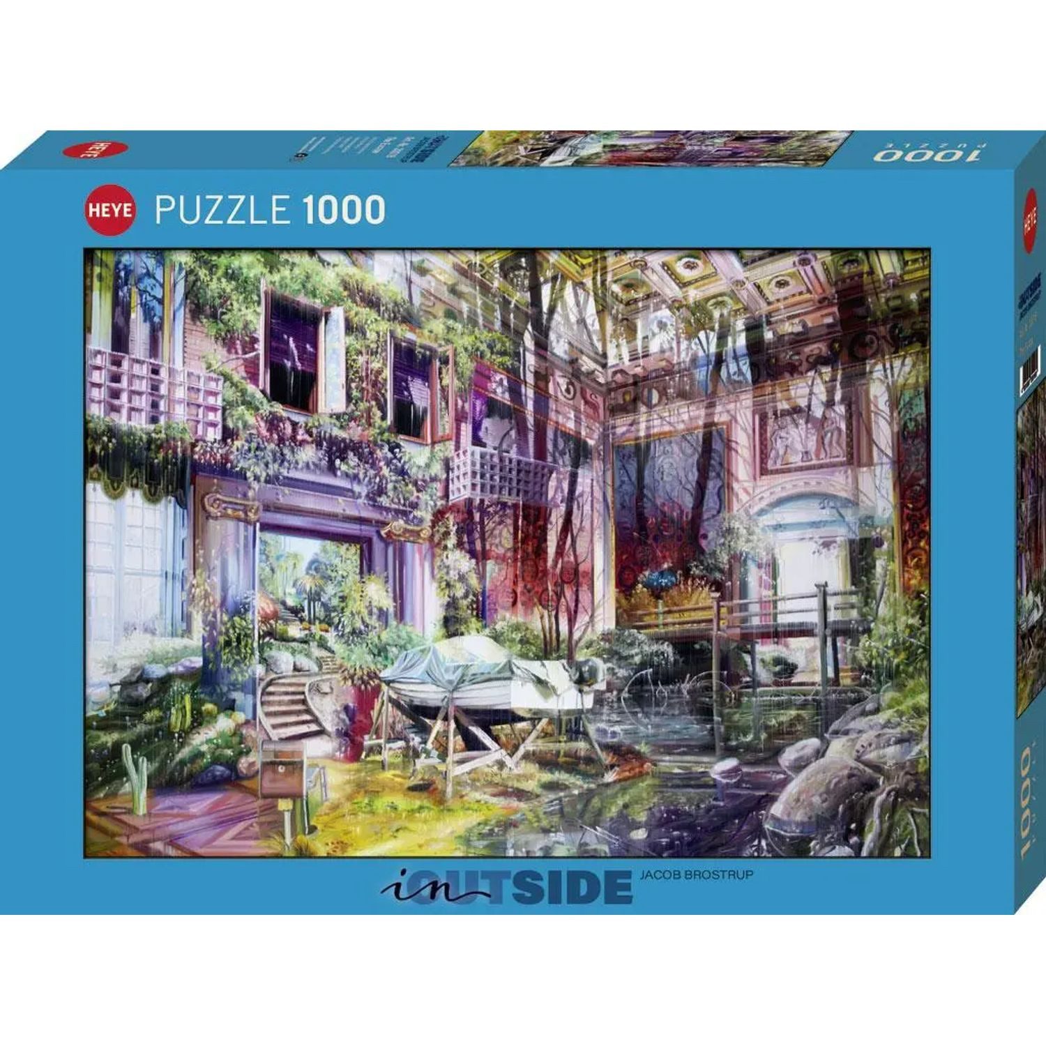 HEYE Puzzle The Escape Puzzle 1000 Teile, 1000 Puzzleteile