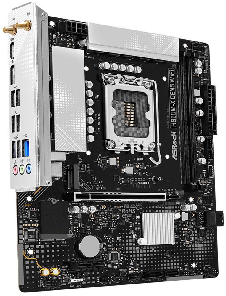 Asrock H810M-X Gen5 WiFi Mainboard