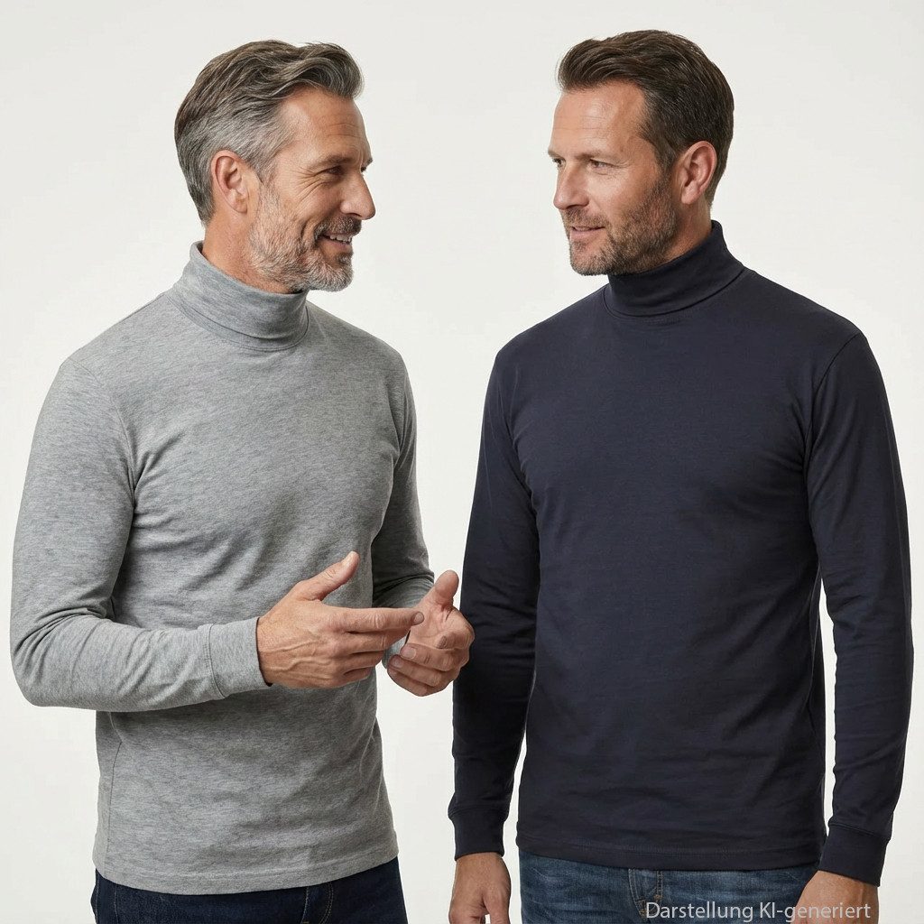 RAGMAN Longsleeve Basic aus feinstem Single-Jersey, hohe Formstbilität