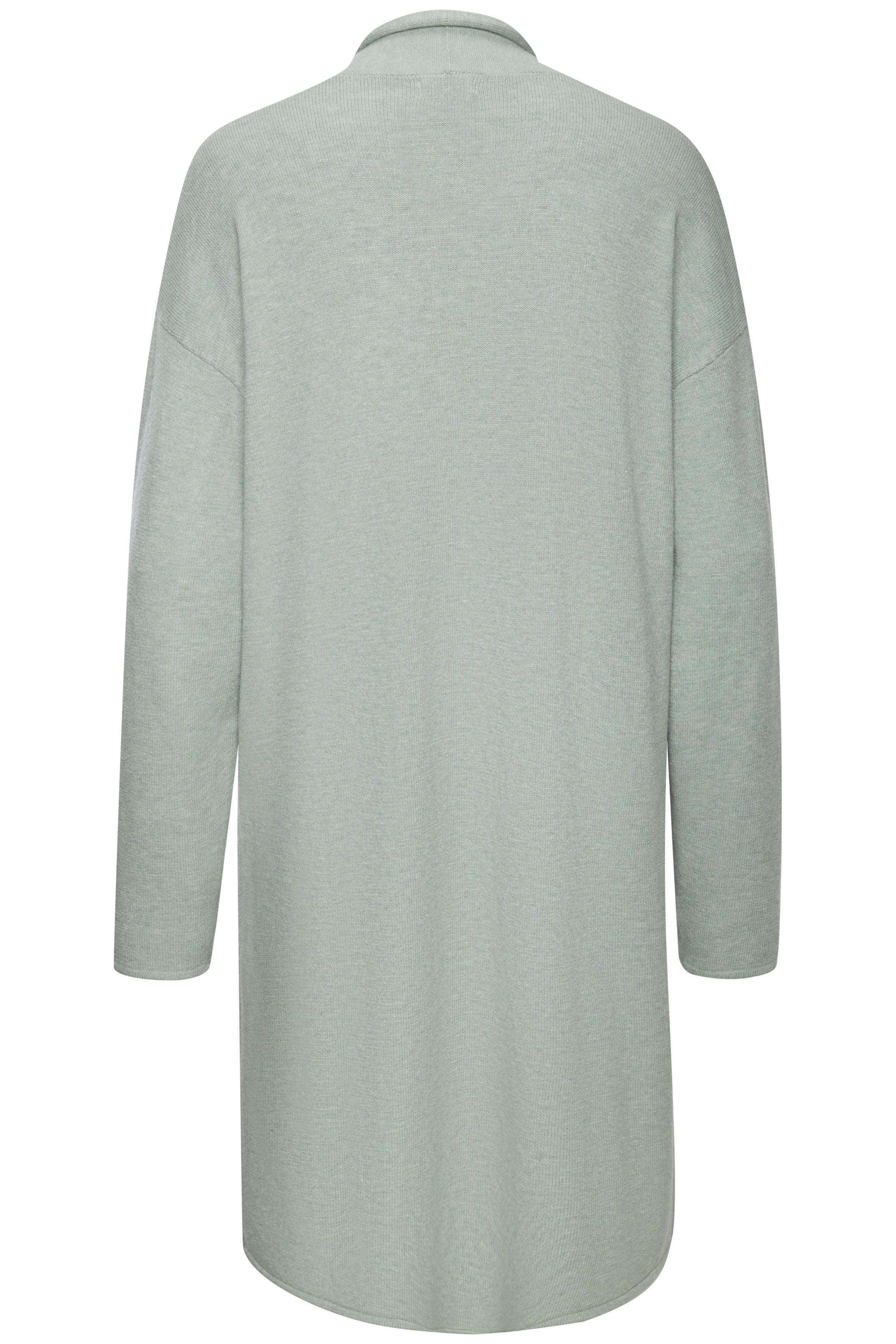 LASCANA Longstrickjacke mit aufgesetzte Taschen und Umlegekragen, Loungewear