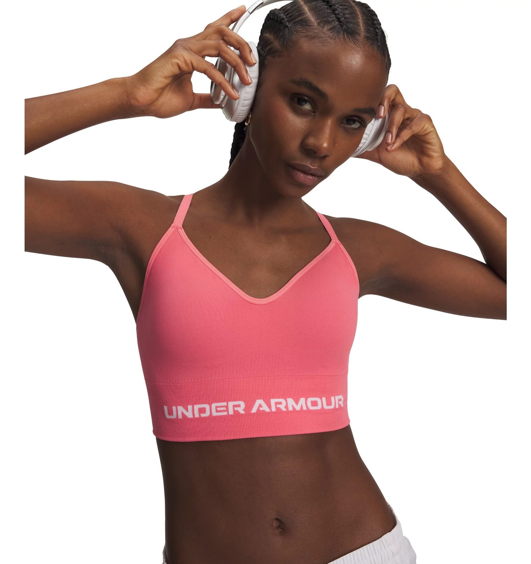 Under Armour® Sport-BH VANISH SEAMLESS LOW BRA für vielseitige Aktivitäten, elastisches Material mit 12% Elasthan