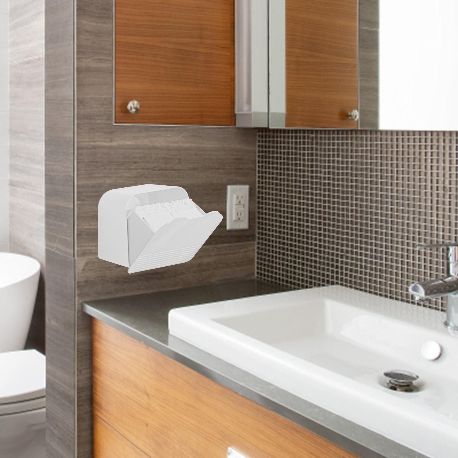 Vellora Aufbewahrungsbox Wand-Aufbewahrungsbox, Kosmetik-Flipbox aus Baumwolle (1 St., Mit Deckel), Kann an der Wand montiert werden