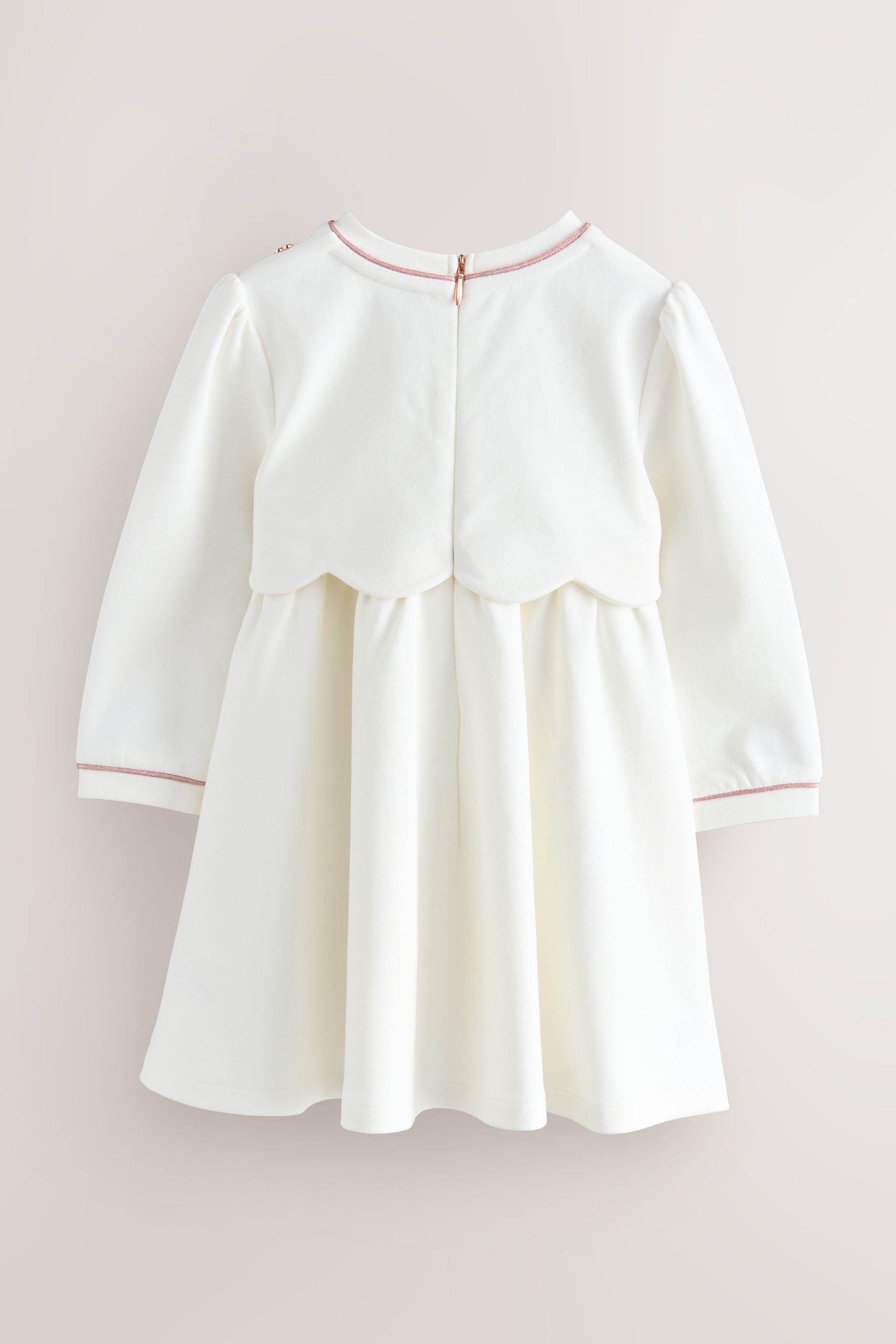 Baker by Ted Baker Blusenkleid Baker by Ted Baker Ponte-Kleid mit Bogenkante (1-tlg)