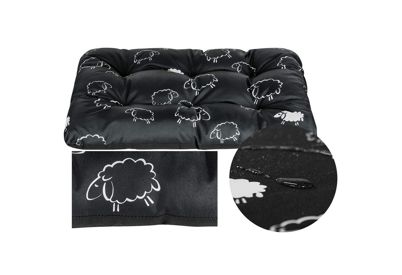 Thumbnail - Superkissen24. Tierbett Hundebett Hundekissen Hundematratze, Größe M, L, XL, XXL viele Farben, verschiedene Größen (M–XX...