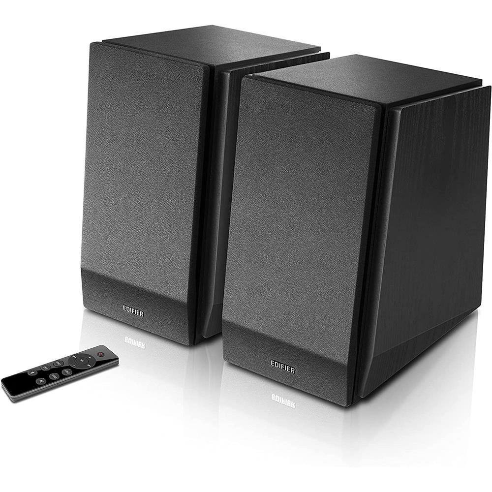 Edifier® R1855DB Regal-Lautsprecher 2.0 (Bluetooth, 70 W, Fernbedienung)