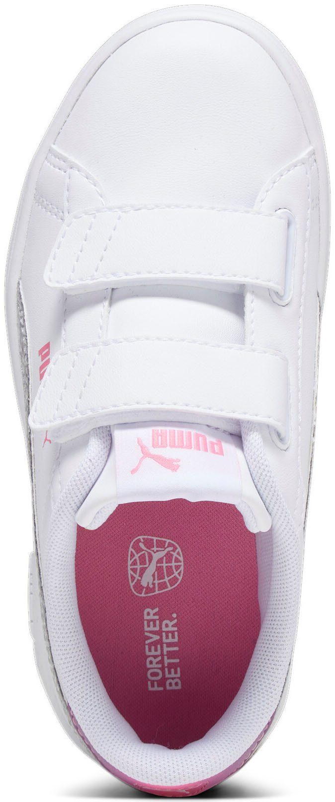 Sneaker 3.0 White-PUMA STAR Pop PS PUMA Silver-Strawberry Burst-Purple GLOW V PUMA SMASH L