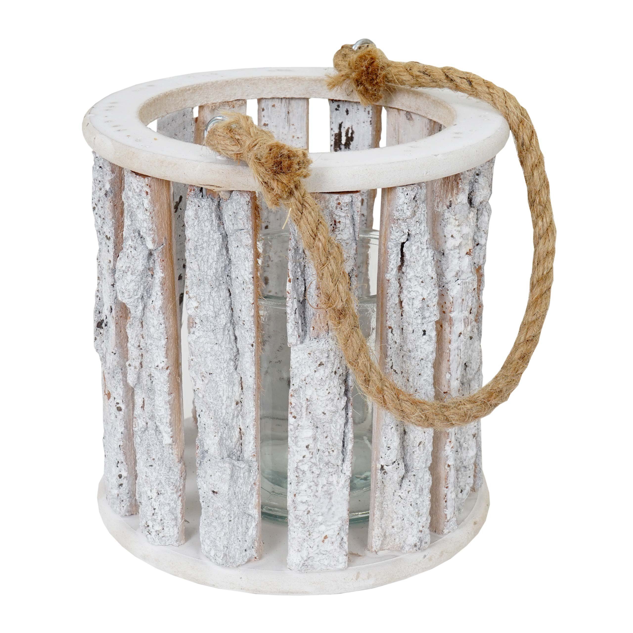 MCW Windlicht Windlicht-36, Zum Stellen oder Hängen, Mit Glaseinsatz