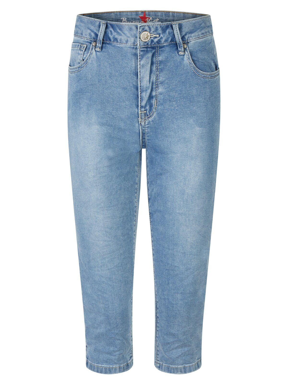 Buena Vista Shorts Italy Capri cozy denim - Capri Jeans - Damenjeans